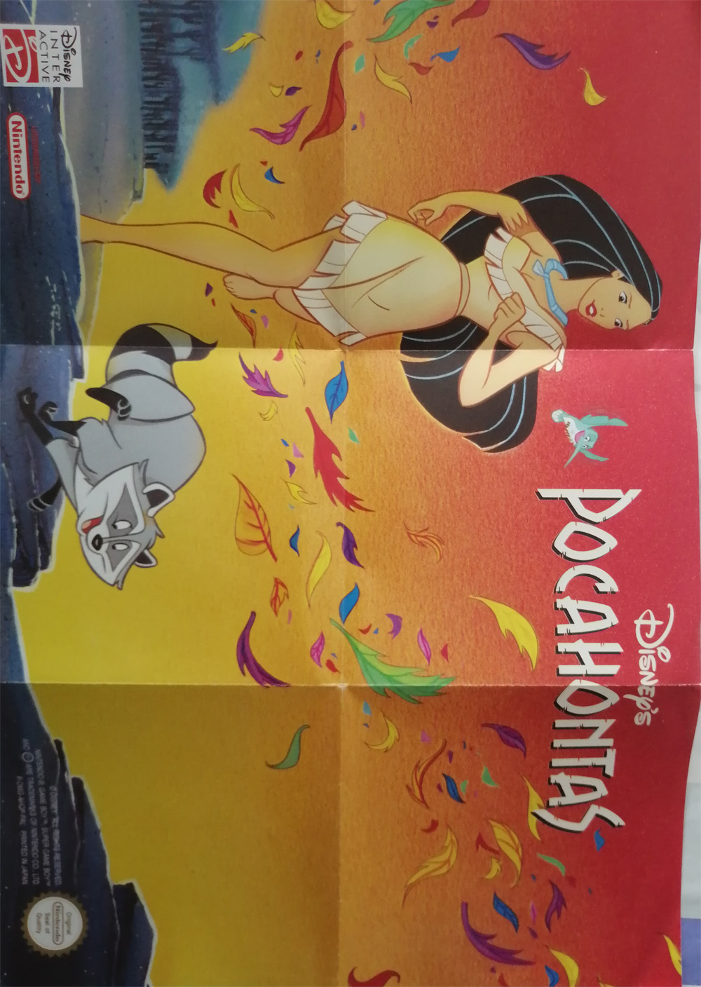 Pocahontas (Disney's) FRG Back of the box