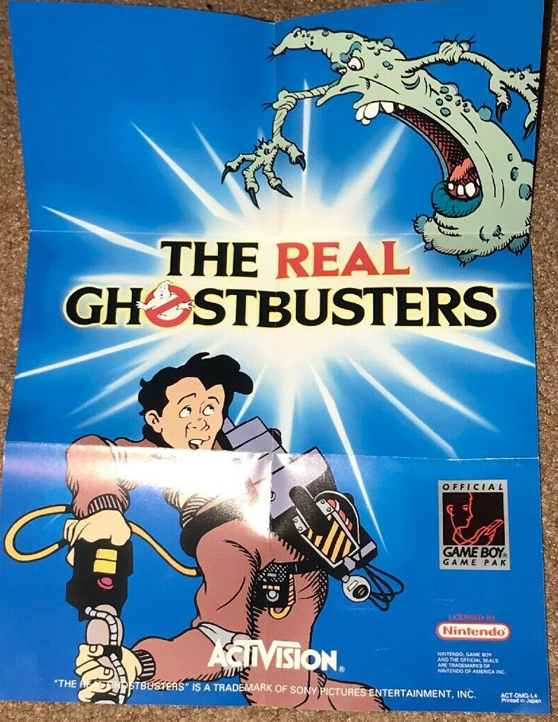 Real Ghostbusters (the) USA Back of the box