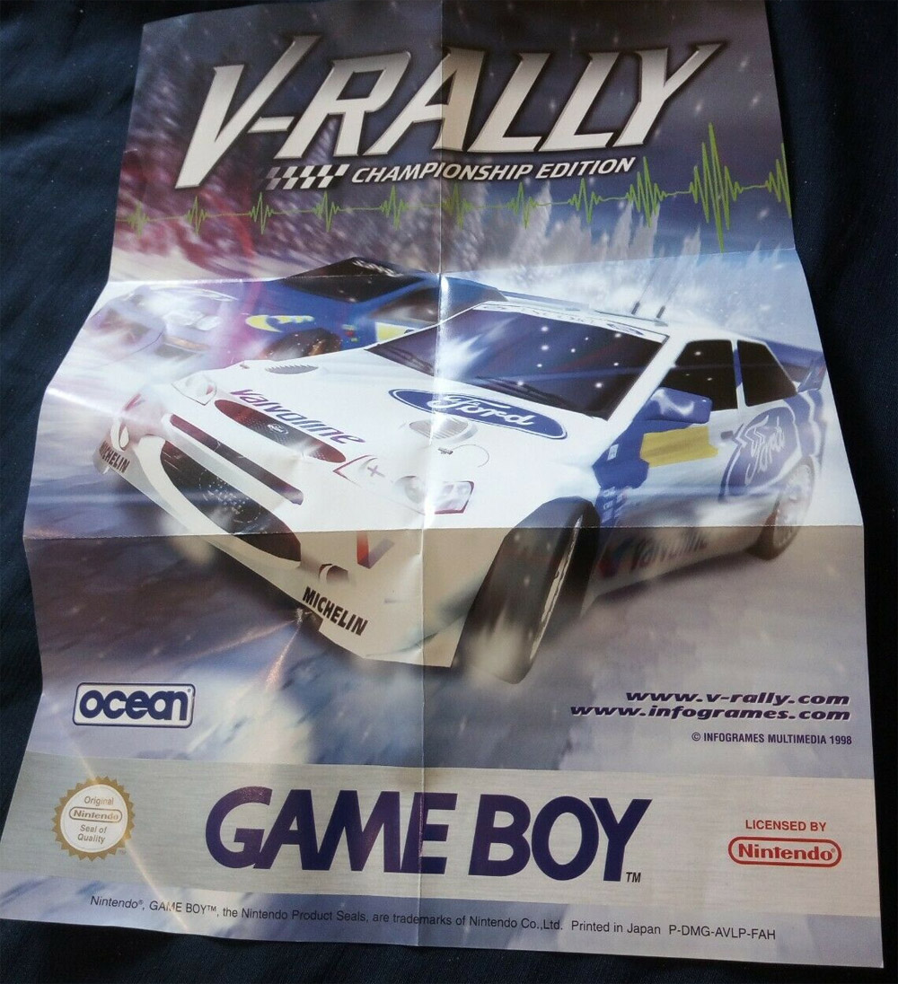 V-Rally Championship Edition FAH Back of the box