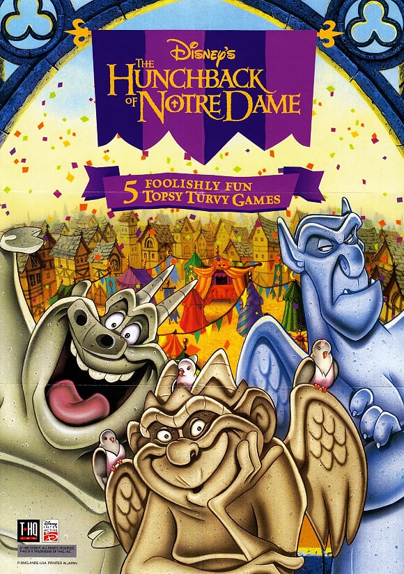 Hunchback of Notre Dame (Disney's the) USA Back of the box