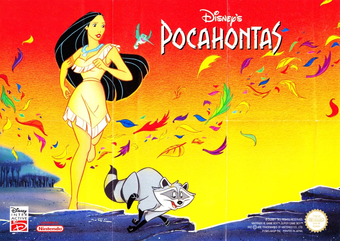 Pocahontas (Disney's) FRG Back of the box