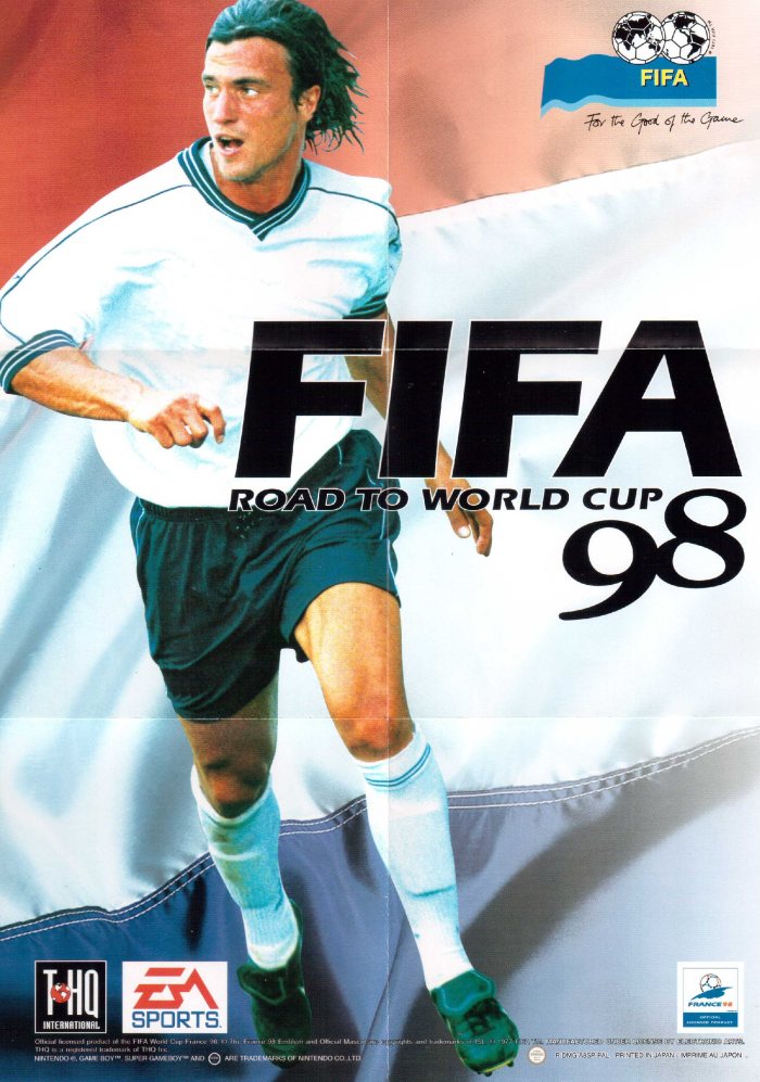 FIFA Soccer 98 EUR Back of the box