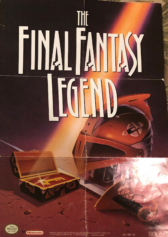 Final Fantasy Legend (the) USA-1 Back of the box