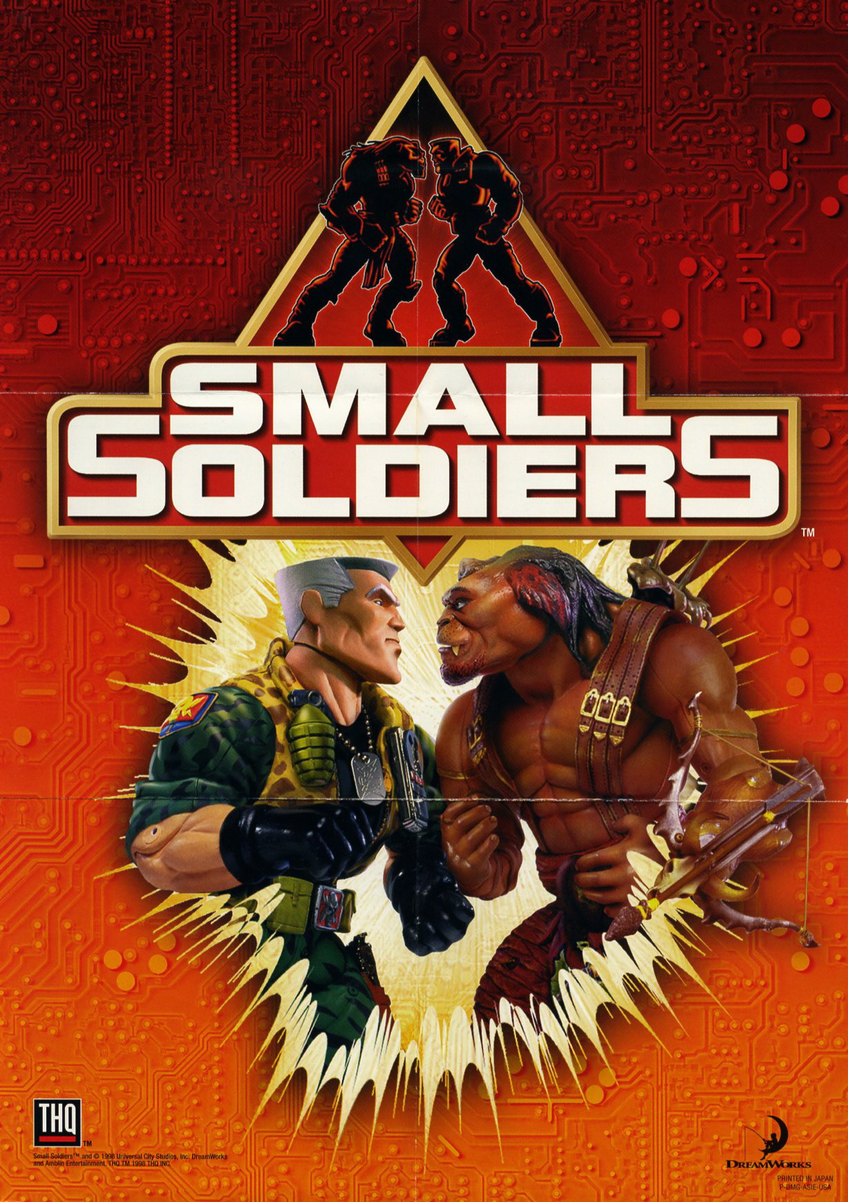 Small Soldiers USA Back of the box