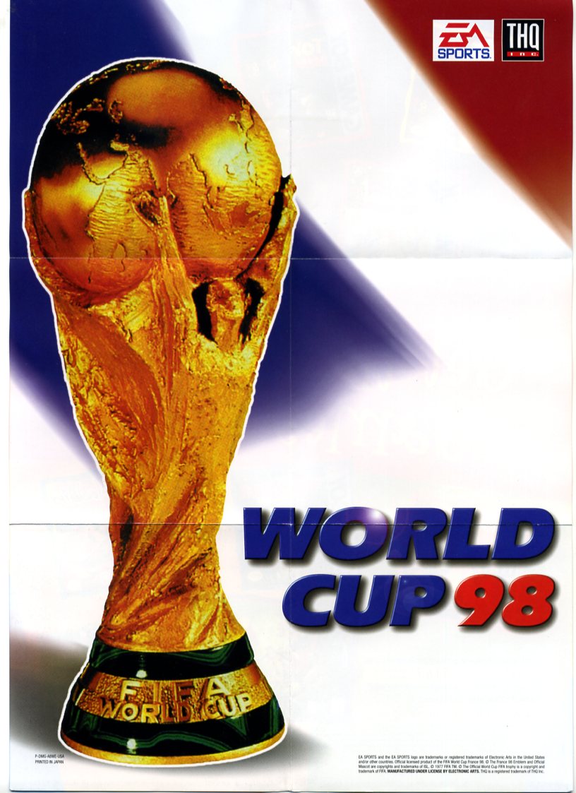 World Cup 98 EUR Back of the box