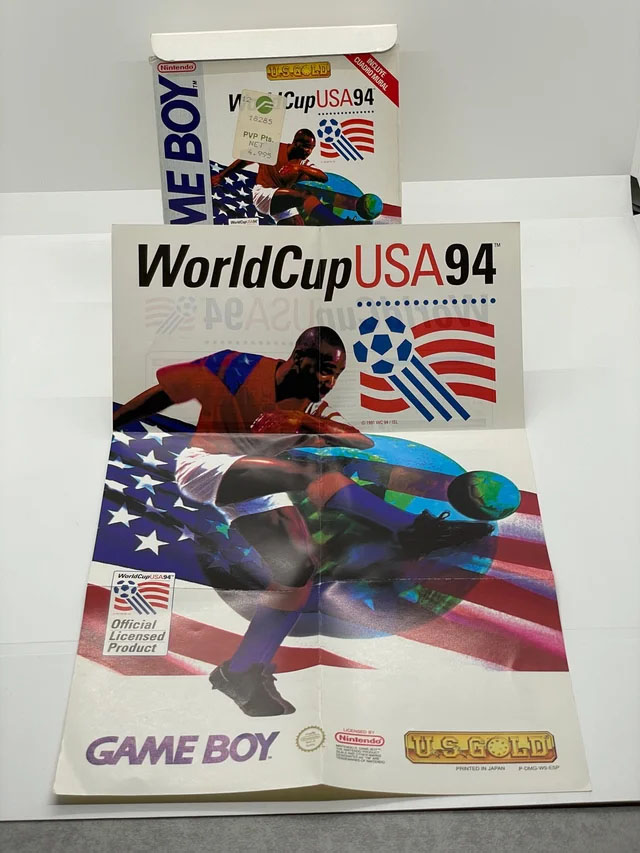 World Cup USA 94 ESP Back of the box