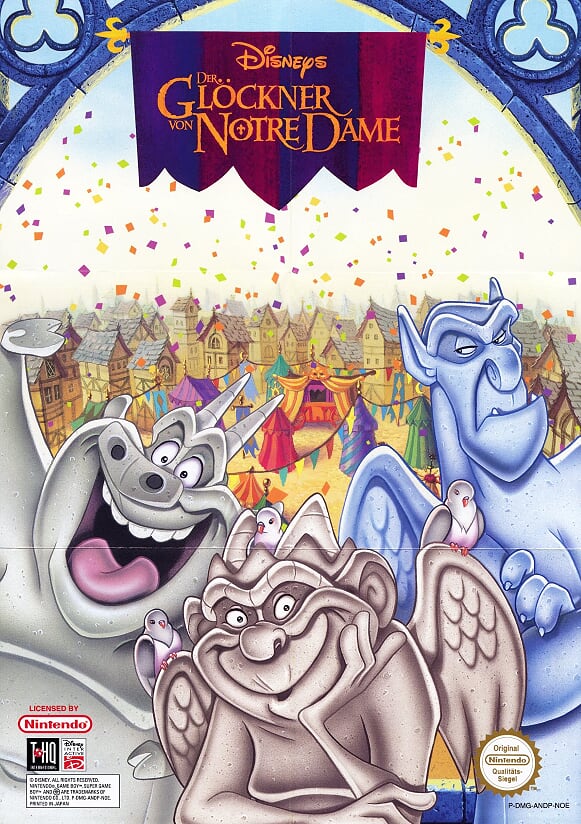 Glöckner von Notre Dame (Disney's der) NOE Back of the box