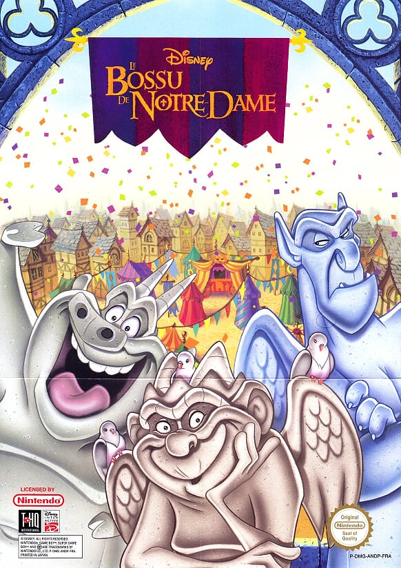 Bossu de Notre Dame (Disney le) FRA Back of the box