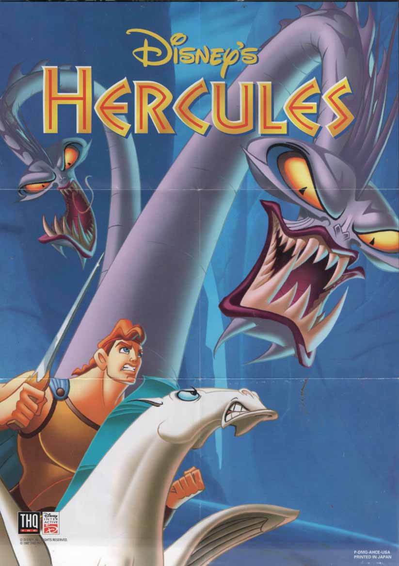 Hercules (Disney's) USA Back of the box