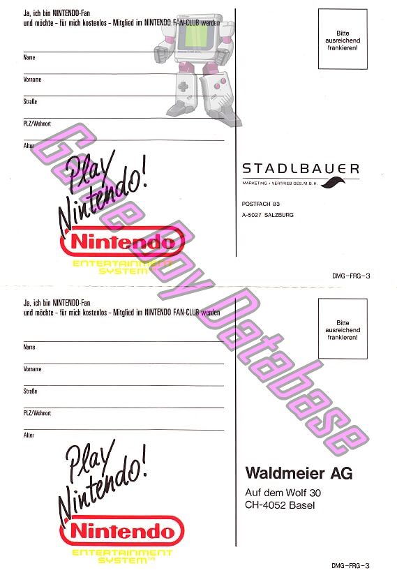 Battletoads FRG Other documents