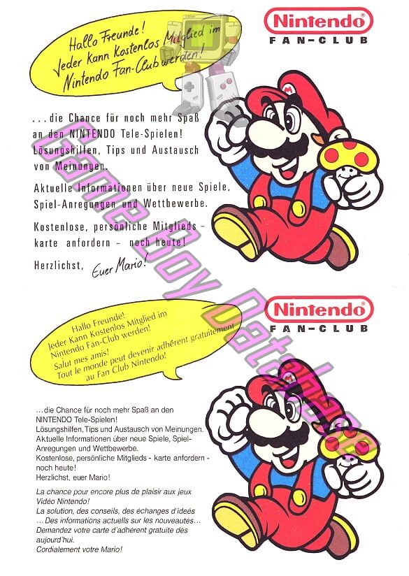 Blaster Master Junior FRG Other documents