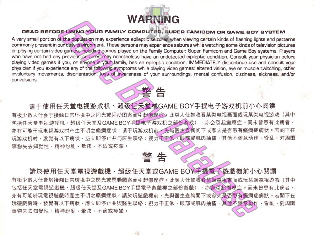 Adventure Island III CHN Other documents