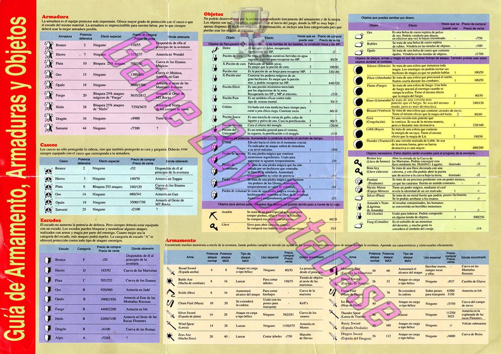 Mystic Quest ESP-2 Other documents