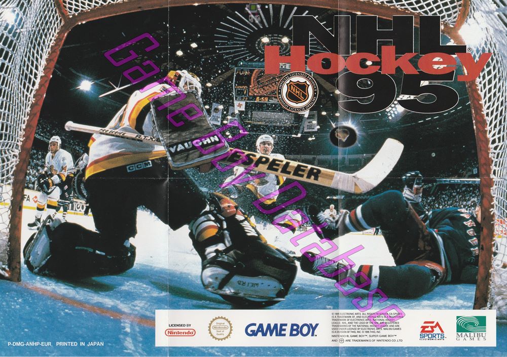 NHL Hockey 95 EUR Other documents