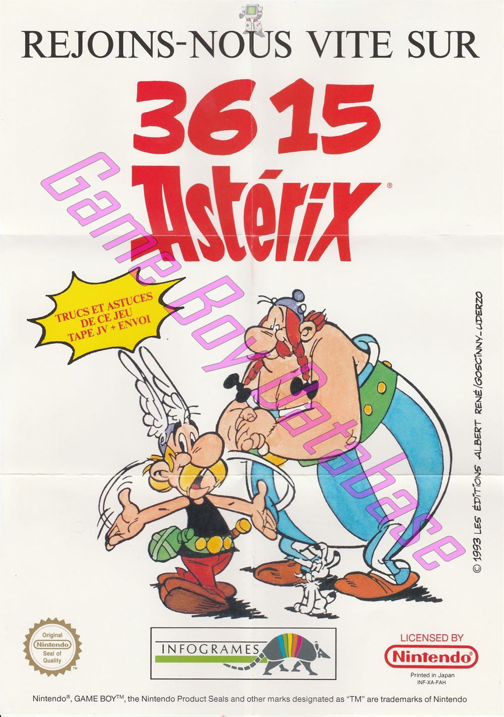 Astérix FAH-1 Other documents