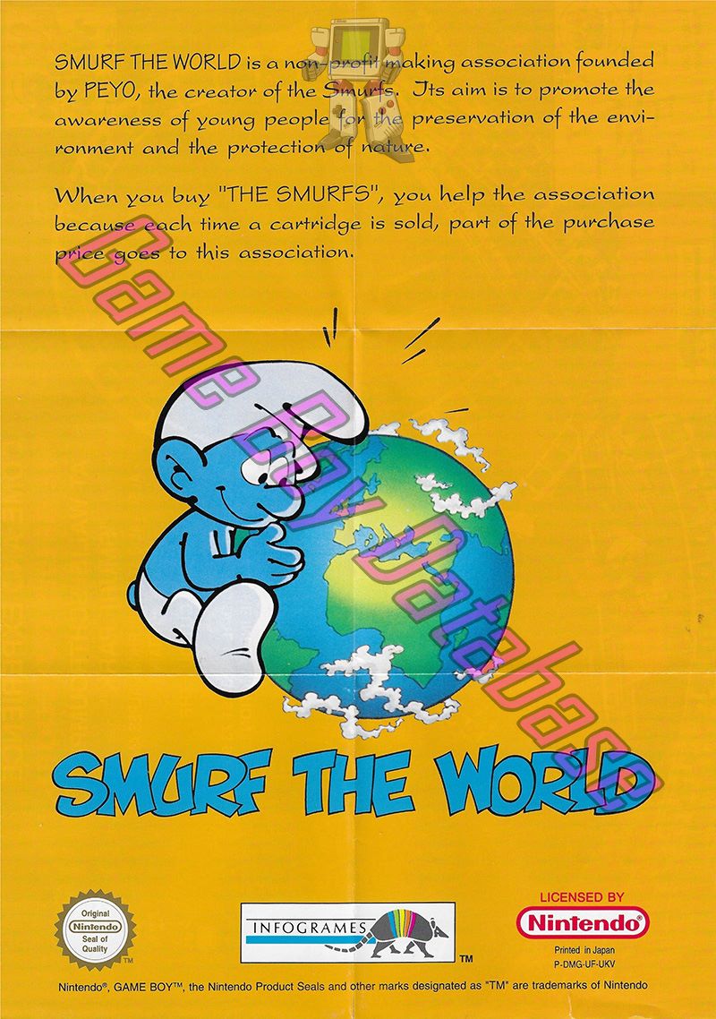 Smurfs (the) UKV Other documents