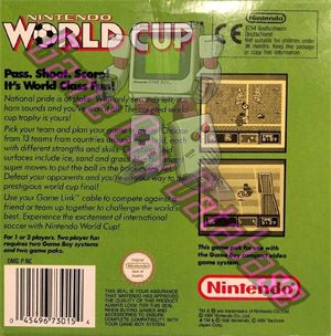 Nintendo World Cup SCN Back of the box