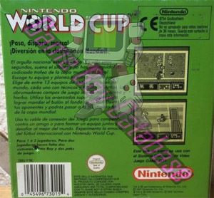 Nintendo World Cup ESP-1 Back of the box