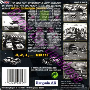 V-Rally Championship Edition SCN Back of the box