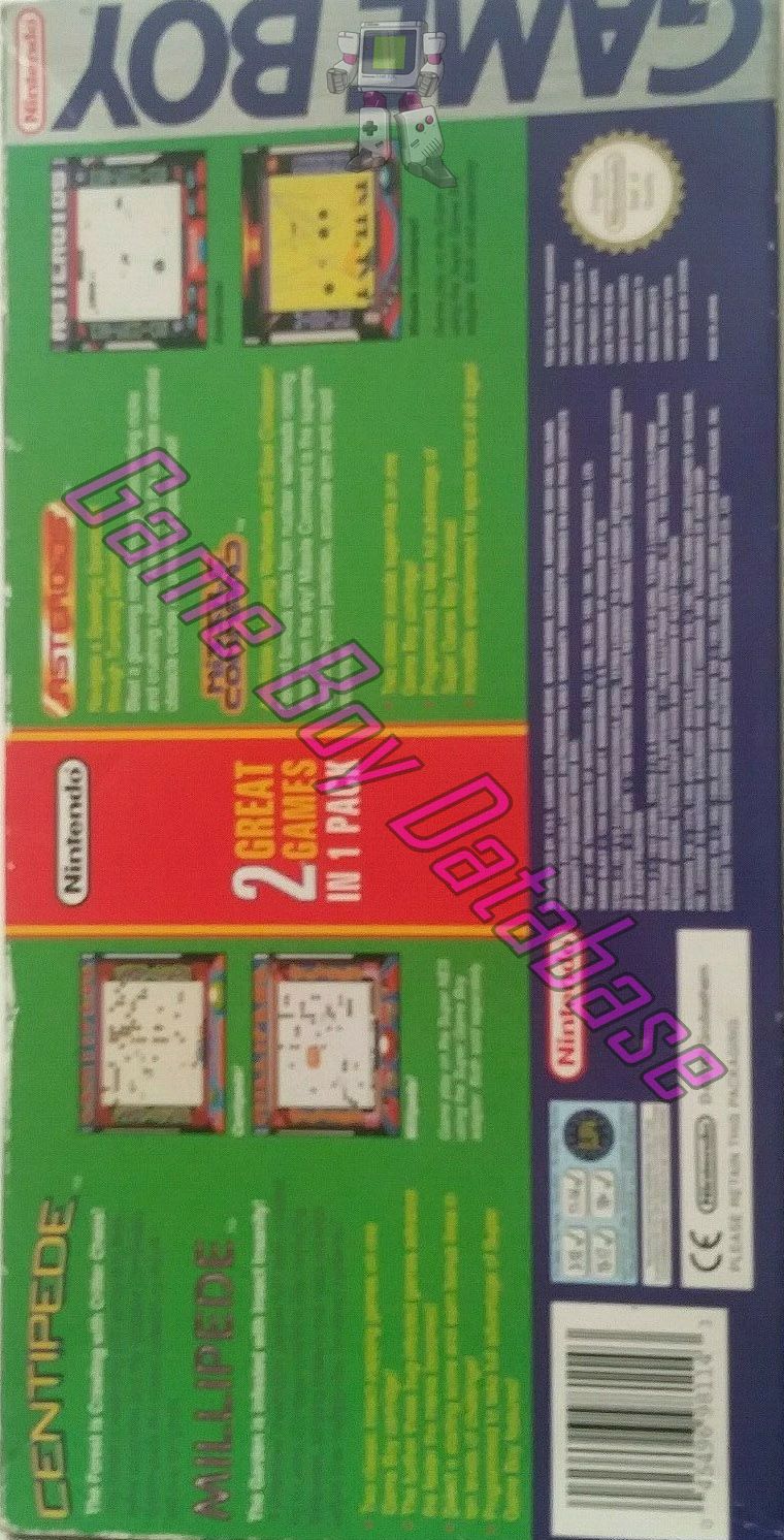 Twin Pack  UKV Back of the box