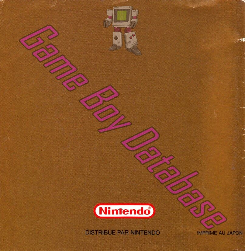 Legend of Zelda Link's Awakening (the) FRA-1 Back of the booklet