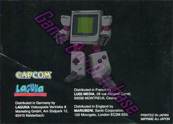 Mega Man IV  EUR-1 Back of the booklet