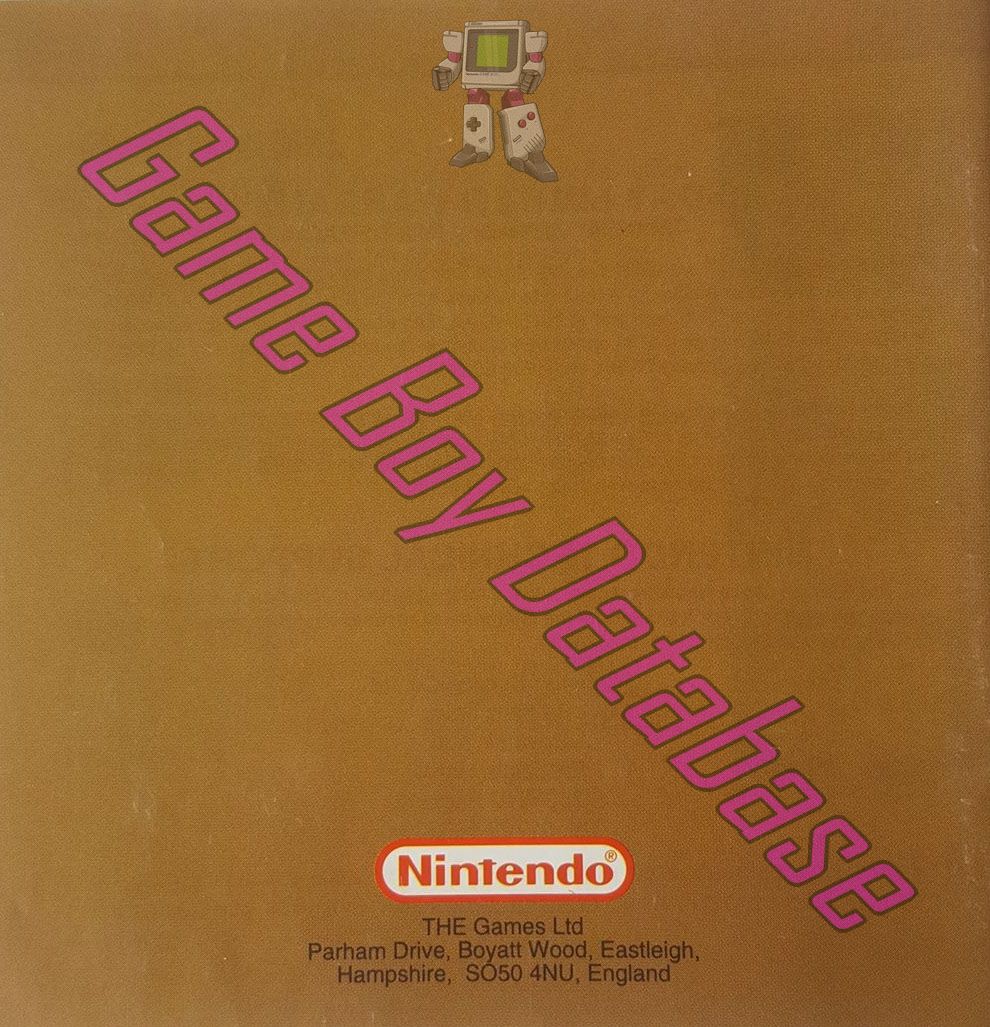 Legend of Zelda Link's Awakening (the) NUKV Back of the booklet