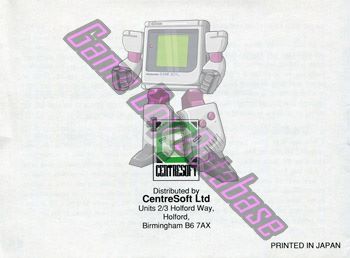 Castelian UKV Back of the booklet