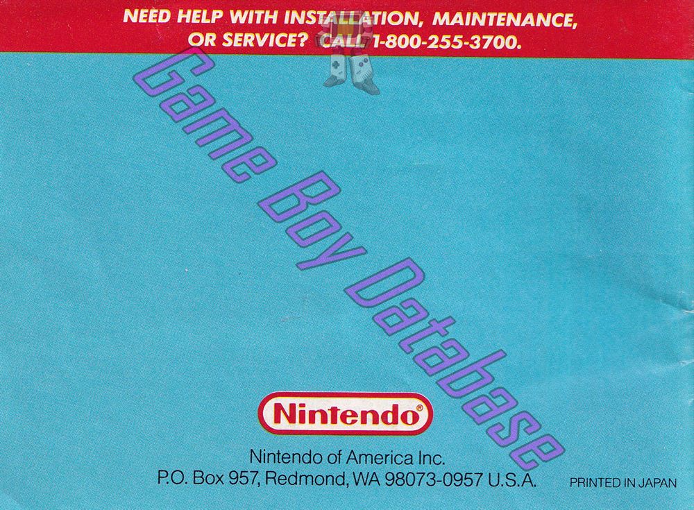 Kid Icarus of Myths and Monsters USA-1 Back of the booklet