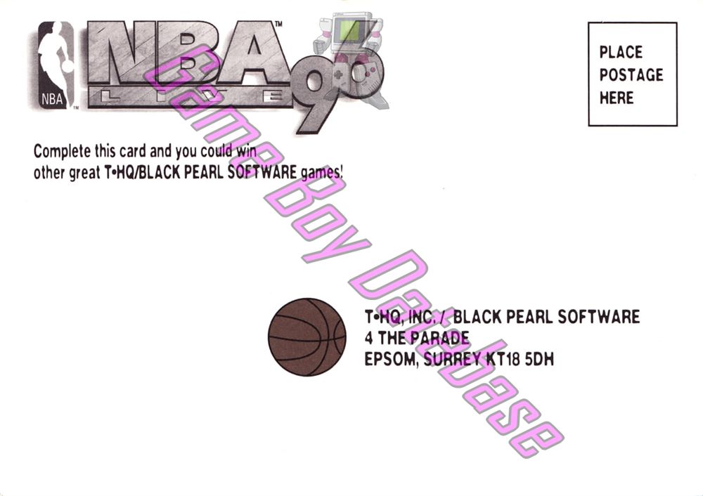 NBA Live 96 EUR Posters