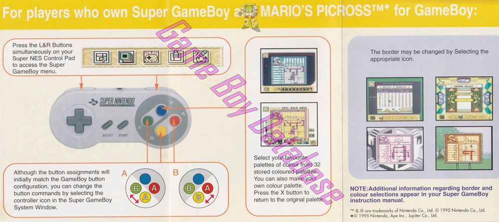 Mario's Picross GPS Posters