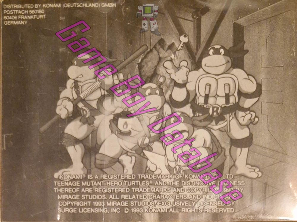 Teenage Mutant Hero Turtles III Radical Rescue NOE Posters