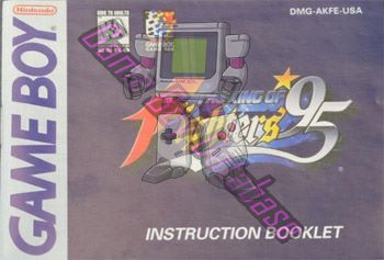 King of Fighters 95 (the) USA Front of the booklet