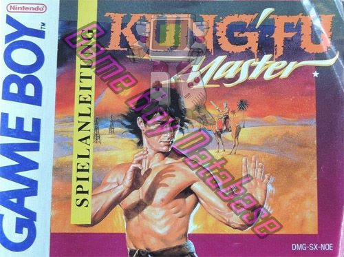 Kung-Fu Master NOE Front of the booklet