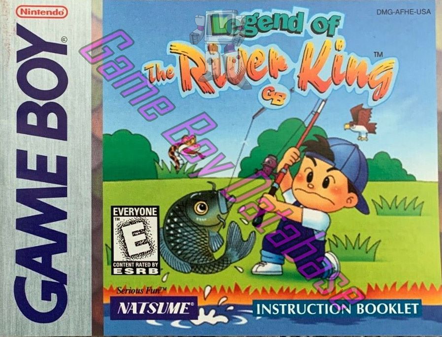 Legend of the River King USA Front of the booklet