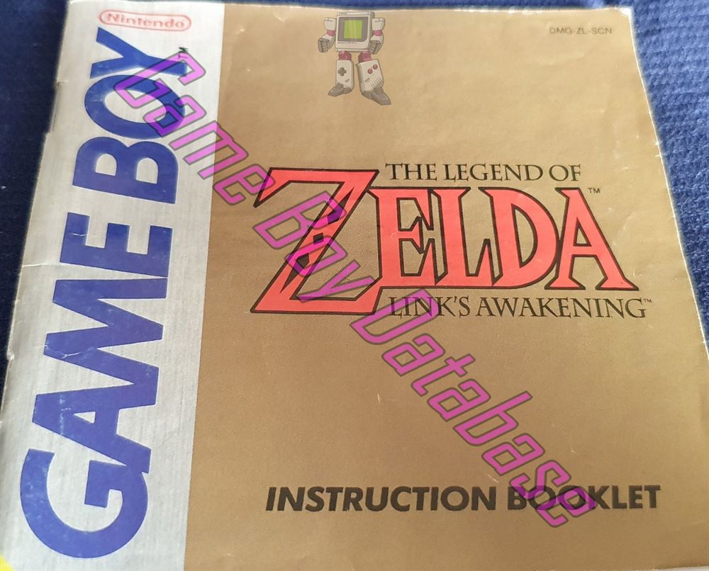 Legend of Zelda Link's Awakening (the) SCN Front of the booklet