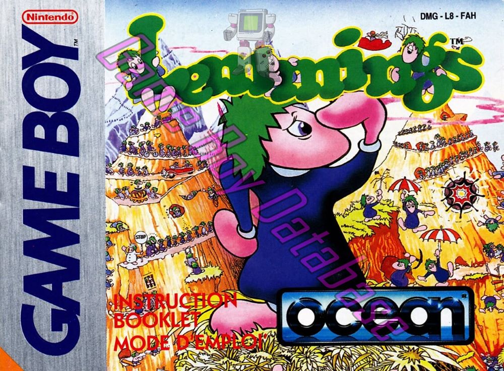 Lemmings FAH Front of the booklet