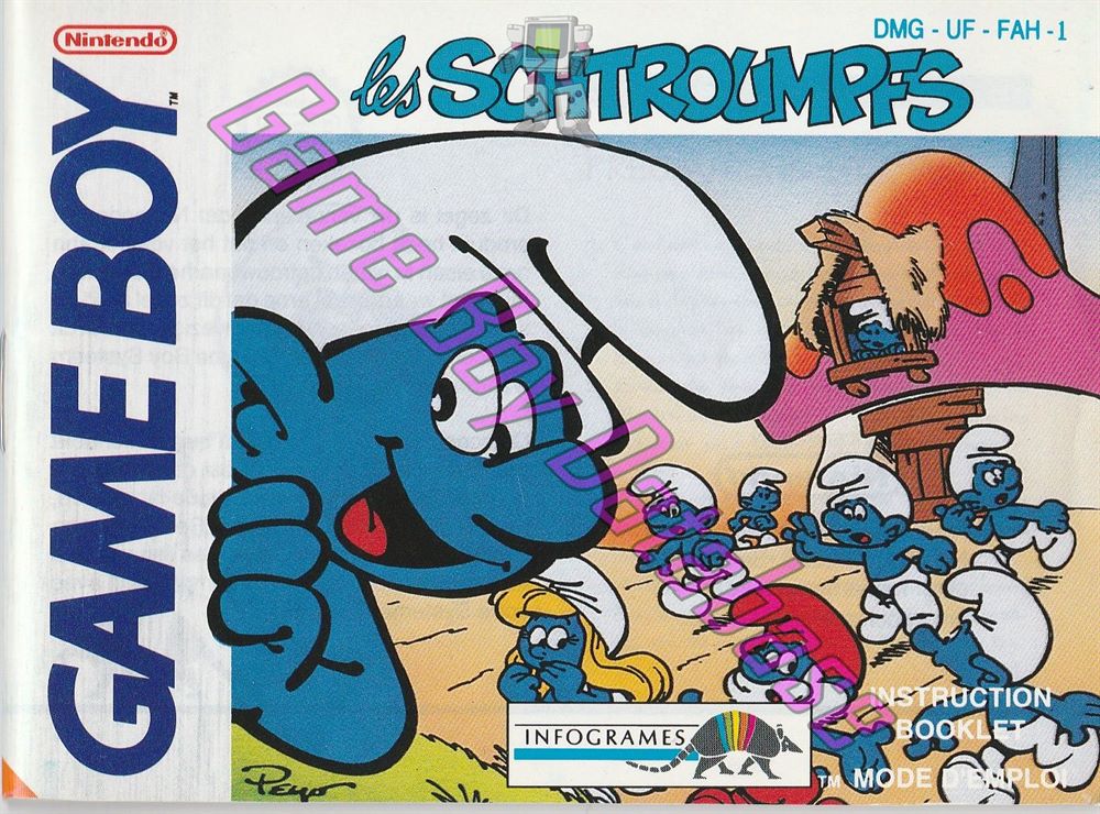 Schtroumpfs (les) FAH-2 Front of the booklet