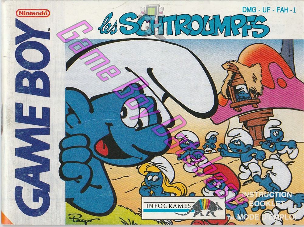 Schtroumpfs (les) FAH-2 Front of the booklet