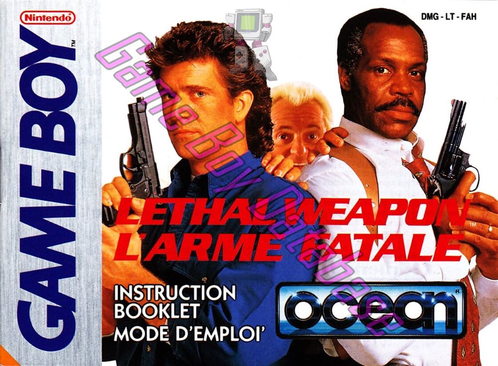 Lethal Weapon - L'Arme Fatale FAH Front of the booklet