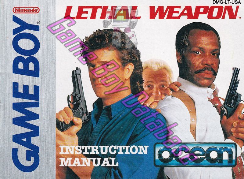 Lethal Weapon USA Front of the booklet