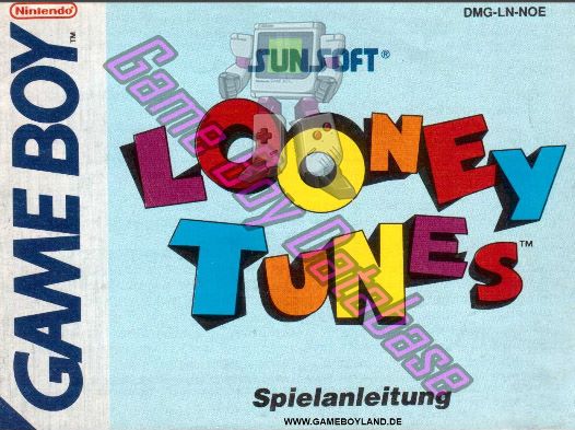 Looney Tunes NOE Front of the booklet