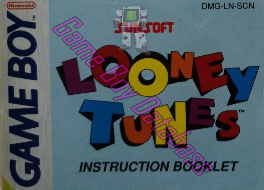 Looney Tunes SCN Front of the booklet