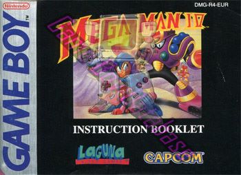 Mega Man IV  EUR-1 Front of the booklet