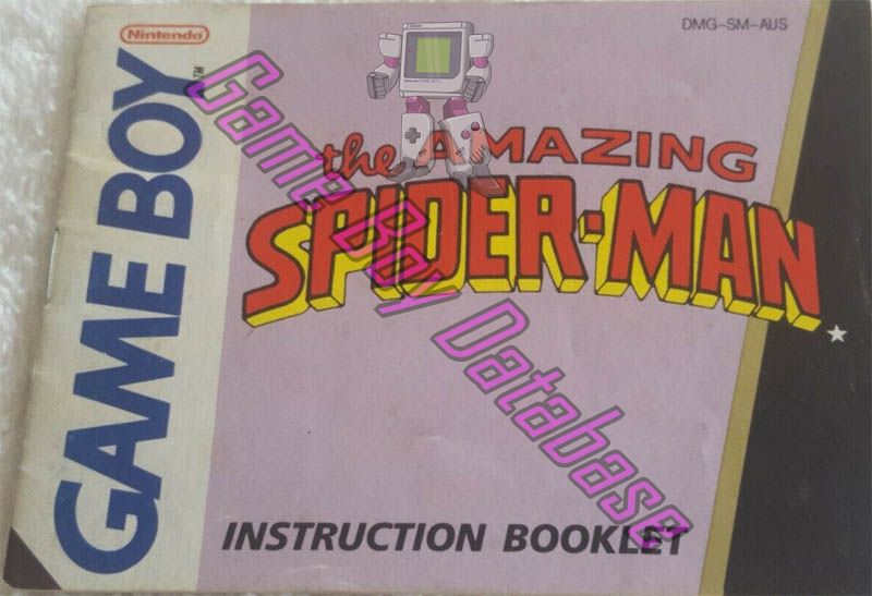 Amazing Spider-Man (the) AUS Front of the booklet