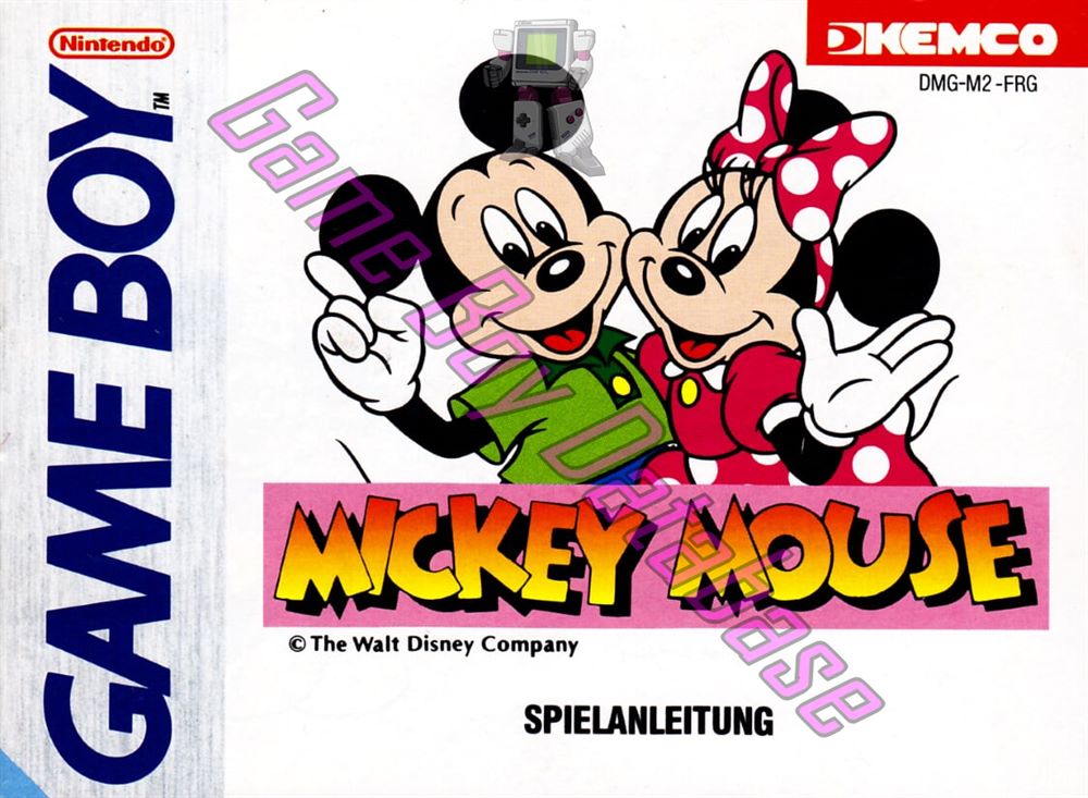 Mickey Mouse FRG Front of the booklet