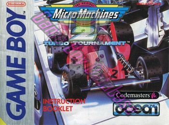 Micro Machines 2: Turbo Tournament SCN Front of the booklet