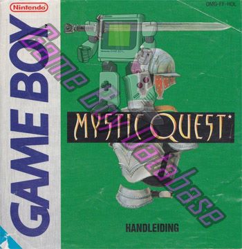 Mystic Quest HOL Front of the booklet