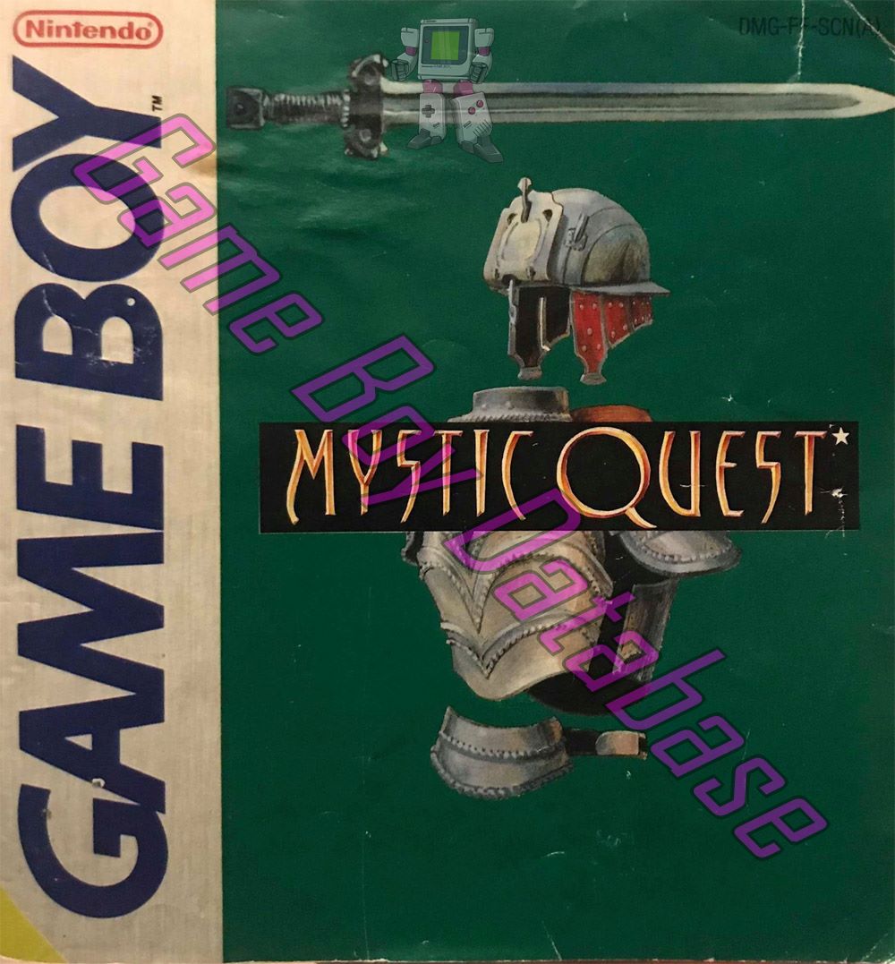 Mystic Quest SCN Front of the booklet