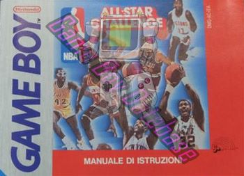 NBA All-Star Challenge ITA Front of the booklet